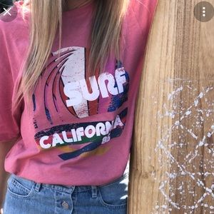 Isabel Marant Etoile Surf California Tshirt Size Xs But Very Oversized Pink Tee